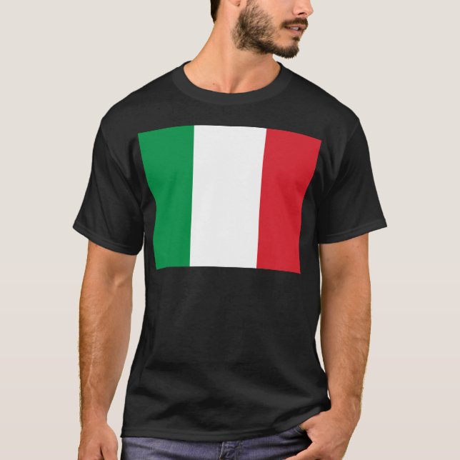 Camiseta Bandera italiana (Anverso)