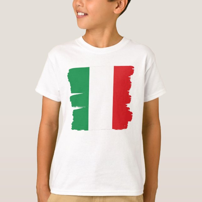 Camiseta Bandera italiana (Anverso)