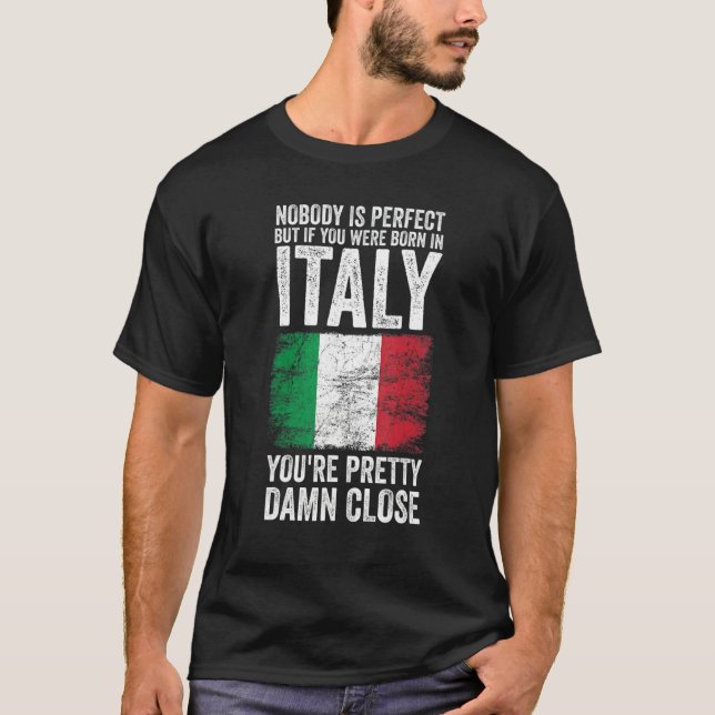 Camiseta Bandera italiana (Anverso)