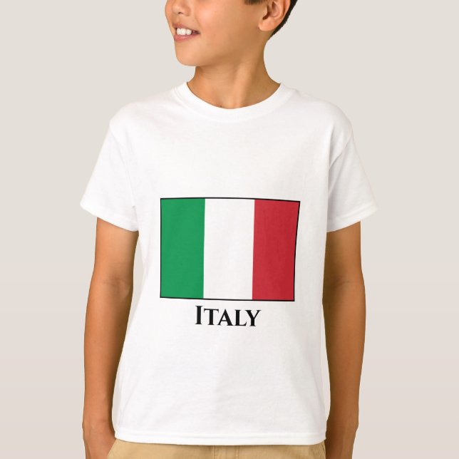 Camiseta Bandera italiana (Anverso)
