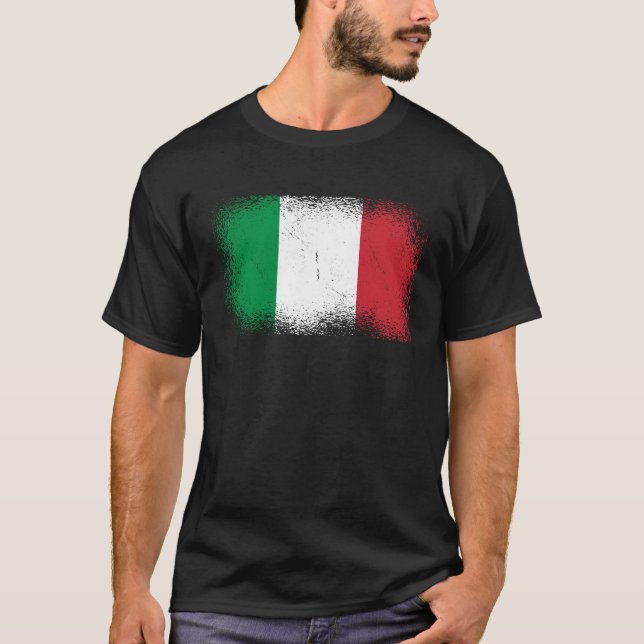 Camiseta Bandera italiana (Anverso)
