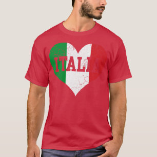 Camiseta Bandera italiana amor a Italia italiano