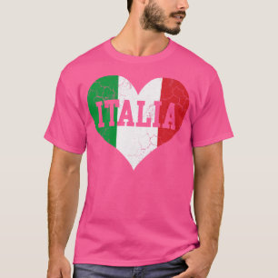 Camiseta Bandera italiana amor a Italia italiano