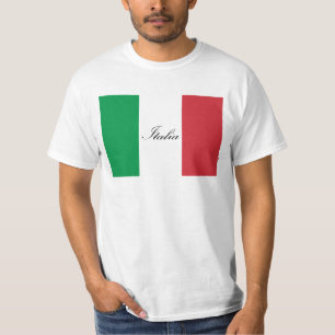 Camiseta Bandera italiana - bandera de Italia - Italia