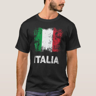 Camiseta Bandera italiana Bandera italiana Patriótica