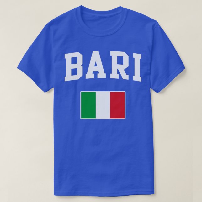 Camiseta Bandera italiana de Bari (Diseño del anverso)