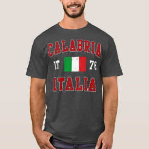 Camiseta Bandera italiana de Calabria Italia