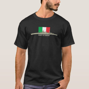 Camiseta Bandera italiana de Conte Di Cavour