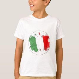 Camiseta Bandera italiana de la moda