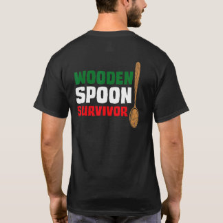 Camiseta Bandera italiana de un superviviente de la cuchara