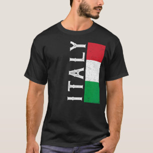 Camiseta Bandera italiana del país del orgullo del patrimon