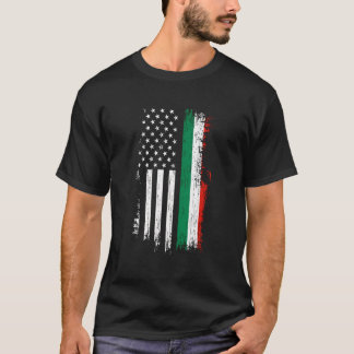 Camiseta Bandera Italiana Estadounidense - Orgullo Italia -