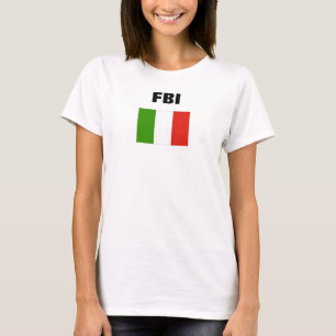 CAMISETA BANDERA ITALIANA, FBI