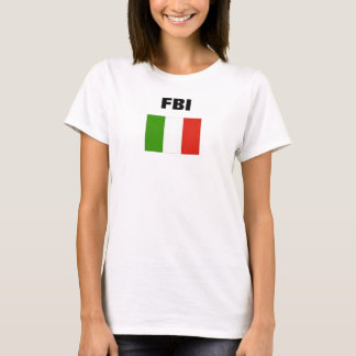 CAMISETA BANDERA ITALIANA, FBI