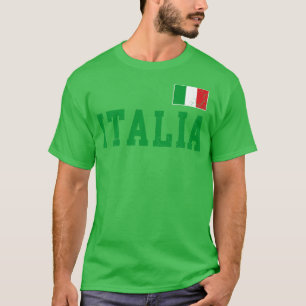 Camiseta Bandera italiana Italia Familia Italiana Italiano