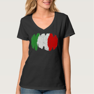 Camiseta Bandera italiana Italia Gráfico italiano estilo it