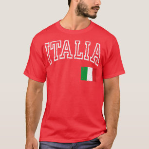Camiseta Bandera italiana Italia Regalos de patrimonio fami