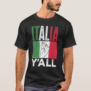 Camiseta Bandera italiana italiana