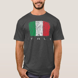 Camiseta Bandera italiana Orgullo italiano Italia Vacacione