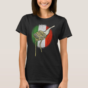 Camiseta Bandera italiana retro Italia Spaghetti Italia Pas