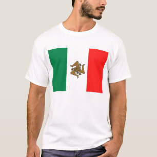Camiseta Bandera italiana siciliana