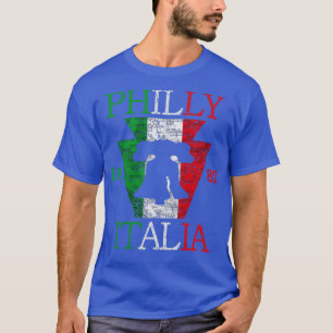 Camiseta Bandera italiana vintage Libertad Bell Philly Fan