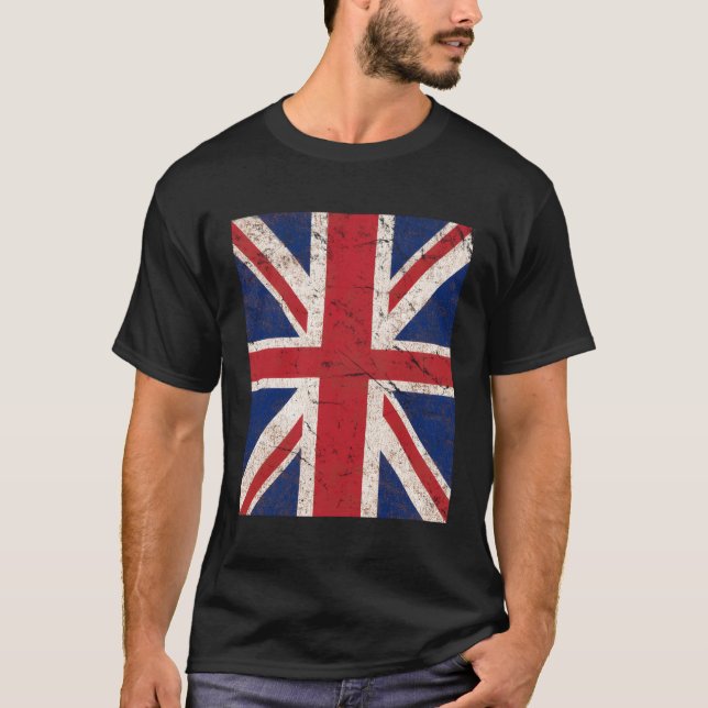 Camiseta Bandera Jack de la Unión Británica Británica Brexi (Anverso)