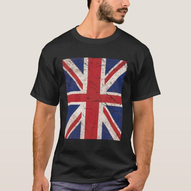 Camiseta Bandera Jack de la Unión Británica Británica Brexi (Anverso)