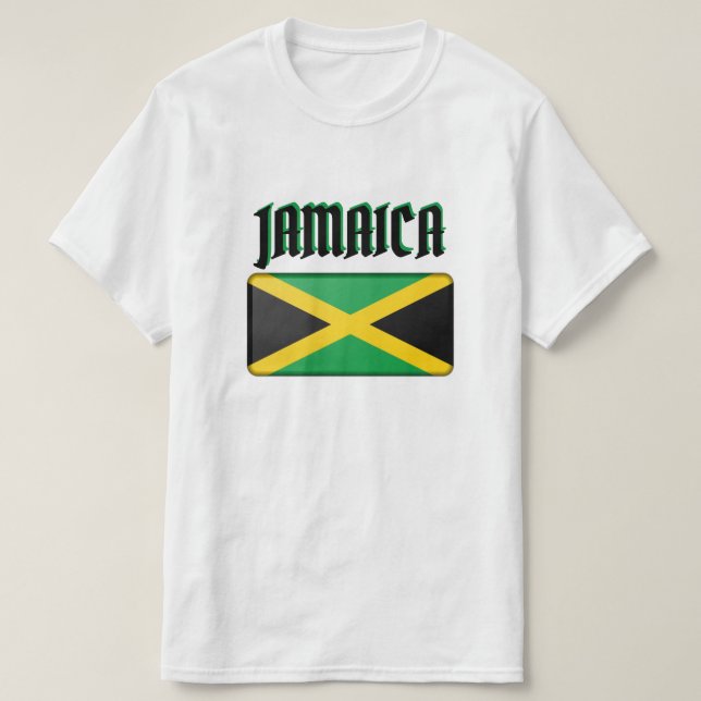 CAMISETA BANDERA JAMAICANA (Diseño del anverso)