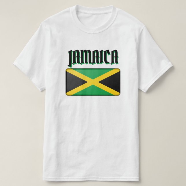 CAMISETA BANDERA JAMAICANA (Diseño del anverso)