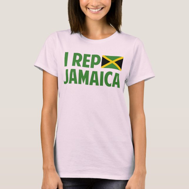 Camiseta Bandera jamaiquina (Anverso)