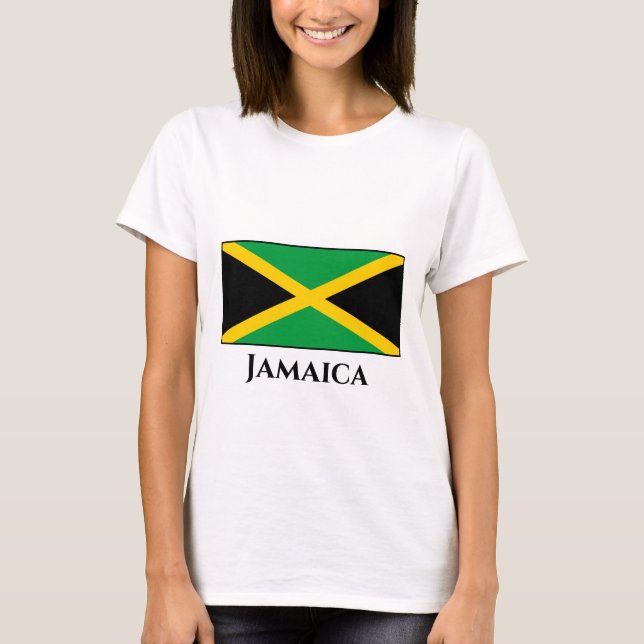 Camiseta Bandera jamaiquina (Anverso)