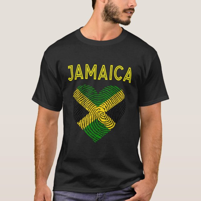 Camiseta Bandera jamaiquina (Anverso)