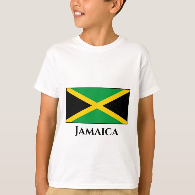 Camiseta Bandera jamaiquina (Anverso)