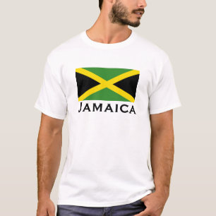 Camiseta Bandera jamaiquina Amarillo Verde Adultos de Jamai