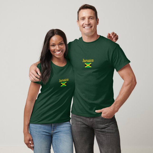 Camiseta Bandera jamaiquina, bandera de Jamaica (Unisexo)