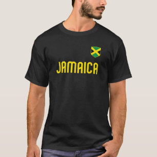 Camiseta Bandera jamaiquina de Jamaica Vintage Athletic Thr
