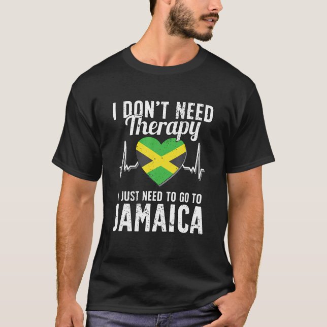 Camiseta Bandera jamaiquina I Bandera Jamaica I Regalo de v (Anverso)
