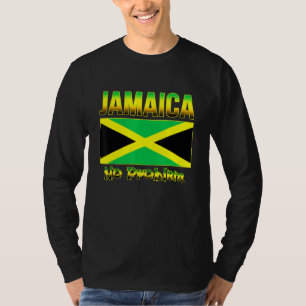 Camiseta Bandera Jamaiquina Isla Caribe De Jamaica No Probl