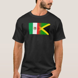 Camiseta Bandera jamaiquina mexicana México Jamaica