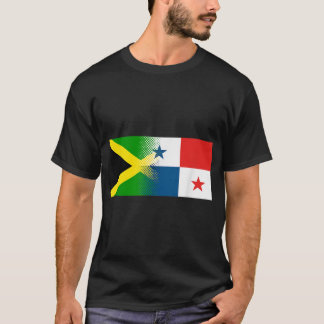 Camiseta Bandera jamaiquina panameña Jamaica Panamá
