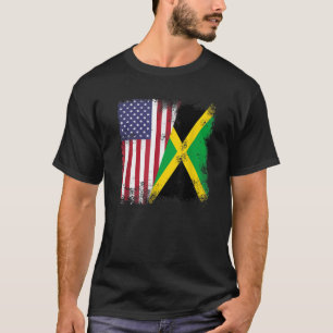 Camiseta Bandera jamaiquina vintage de Jamaica regalo de EE