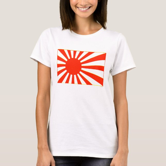Camiseta Bandera japonesa (Anverso)