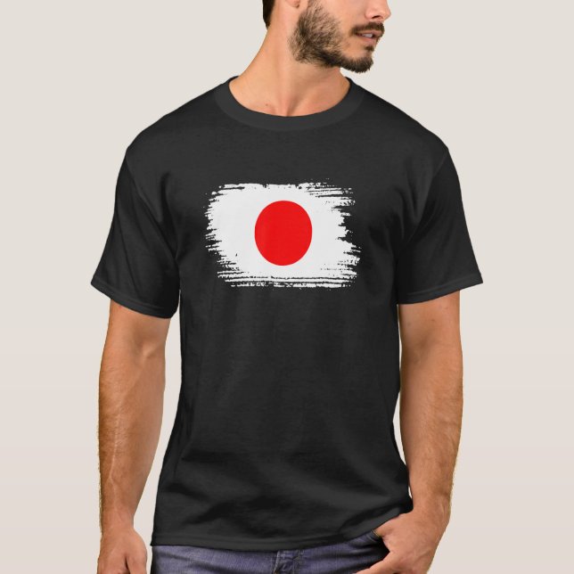 Camiseta Bandera japonesa (Anverso)