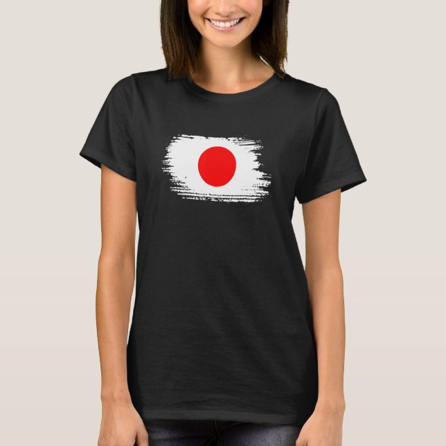 Camiseta Bandera japonesa (Anverso)