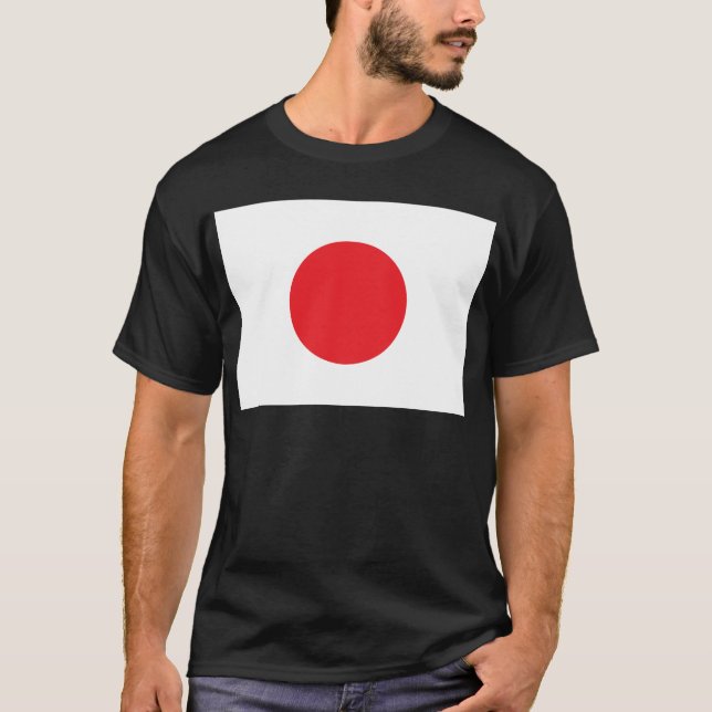 Camiseta Bandera japonesa (Anverso)
