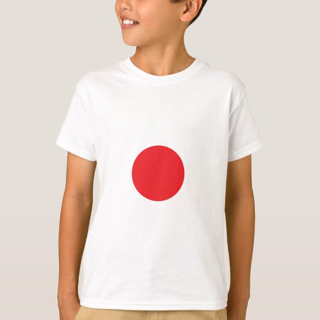 Camiseta Bandera japonesa (Anverso)