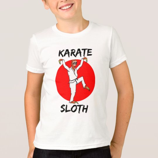 Camiseta Bandera japonesa con la pereza de Larate