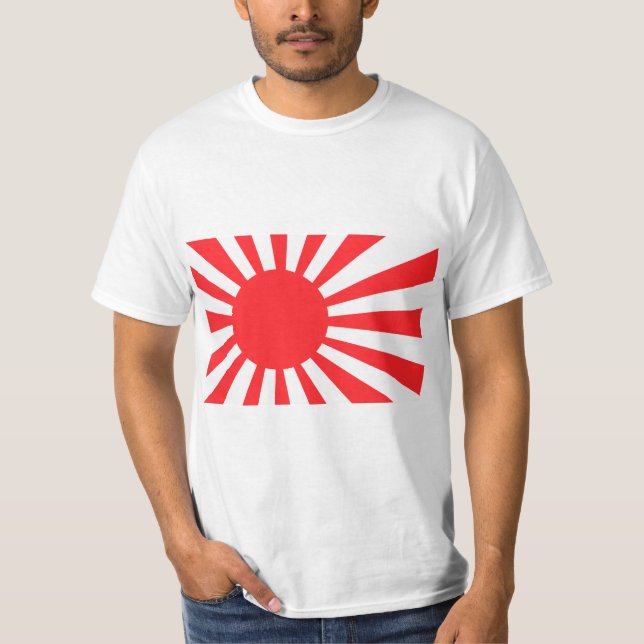 Camiseta Bandera japonesa de la marina de guerra (Anverso)