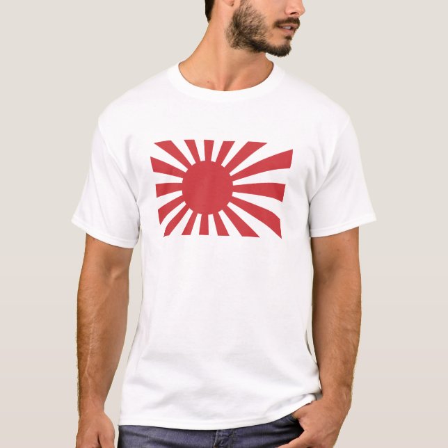 Camiseta Bandera japonesa de la marina de guerra (Anverso)